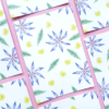 Fleurs bleues et soleils / print – Image 2